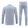 Atlético Madrid Sweatshirt Za Trening 2024-25 Četvrt-Zip Siva